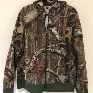 Camo Zip-Up Jacket